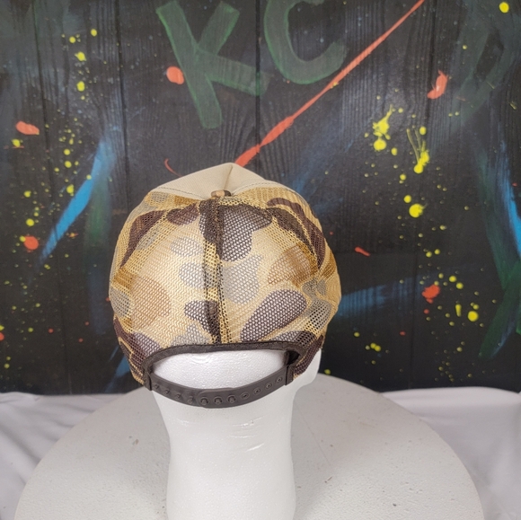 Vintage "I'm Hooked On Fishing"‎ Trucker Hat Mesh Back - Picture 3 of 5